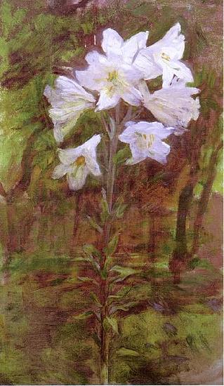 Ellen Day Hale Lilies oil painting image
